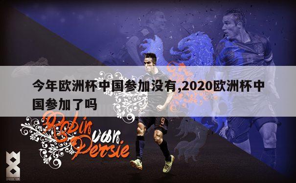 今年欧洲杯中国参加没有,2020欧洲杯中国参加了吗