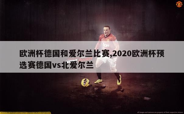 欧洲杯德国和爱尔兰比赛,2020欧洲杯预选赛德国vs北爱尔兰